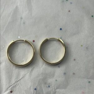 Gold Hoop Earrings
